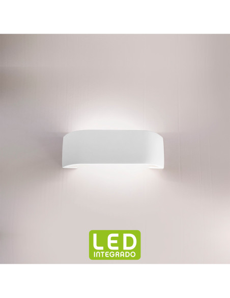Aplique de pared modelo NEXUS LED en color Blanco