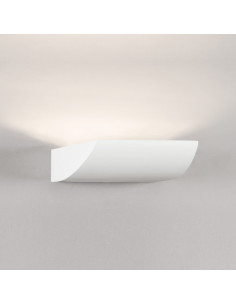 Aplique de pared modelo DIAMANT - 1xE27 en color Blanco para 1xE27 (no incluida)