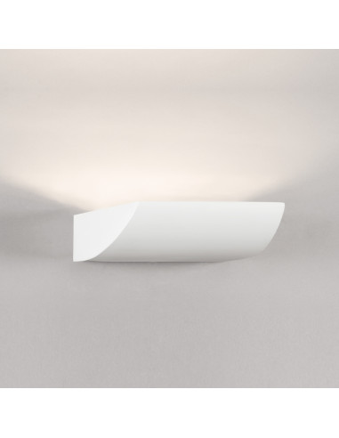 Aplique de pared modelo DIAMANT - 1xE27 en color Blanco para 1xE27 (no incluida)