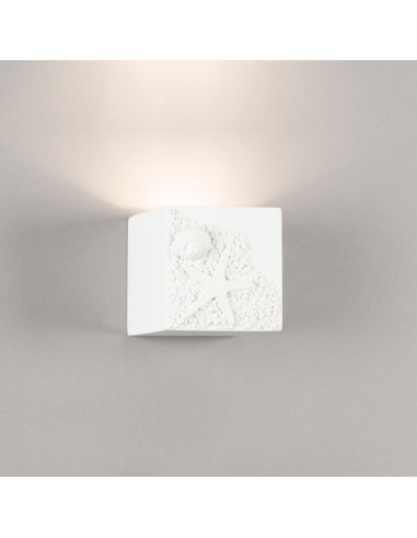 Aplique de pared modelo PONENT en color Blanco para 1XG9 (no incluida)