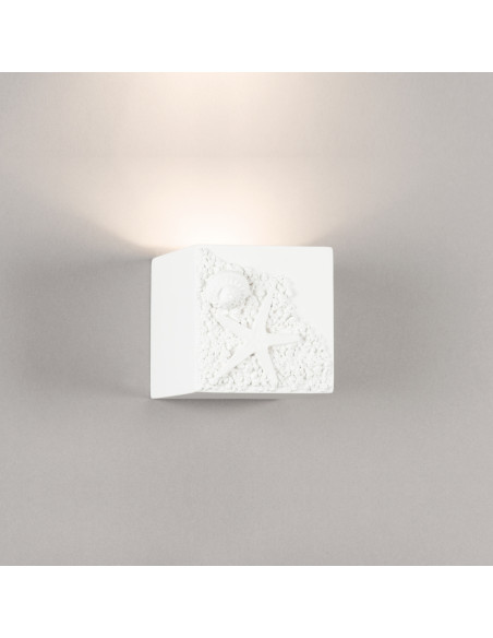 Aplique de pared modelo PONENT en color Blanco para 1XG9 (no incluida)