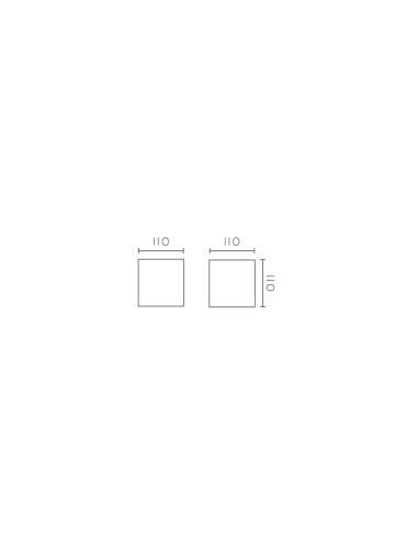 Aplique de pared modelo PONENT en color Blanco para 1XG9 (no incluida)