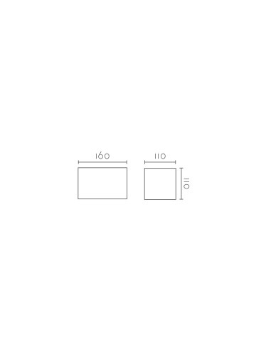 Aplique de pared modelo LLEVANT - 1XG9 en color Blanco para 1XG9 (no incluida)