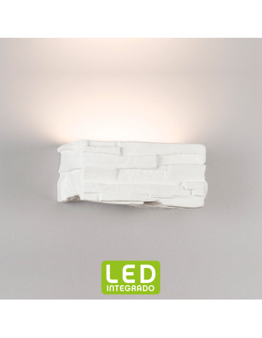 Aplique de pared modelo MONTBLANC LED Dimable en color Blanco