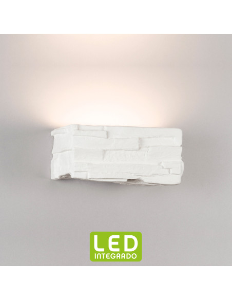 Aplique de pared modelo MONTBLANC LED Dimable en color Blanco