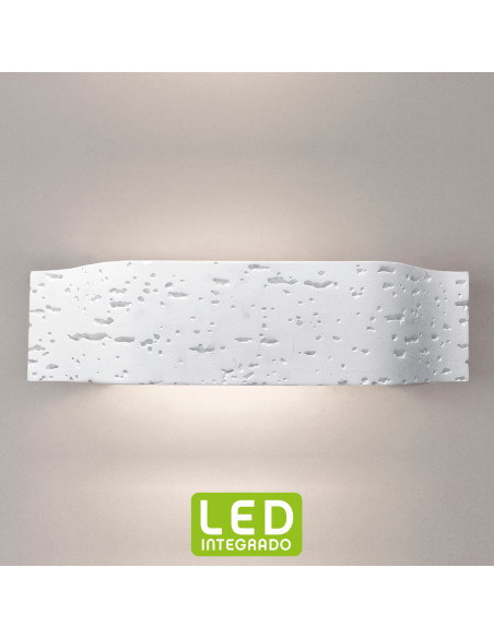 Aplique de pared modelo TRAVER DOS Dimable en color Blanco