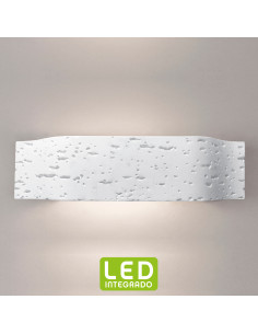 Aplique de pared modelo TRAVER DOS en color Blanco