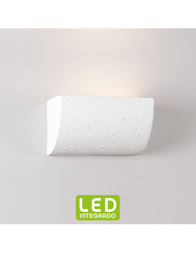 Aplique de pared modelo INCA LED en color Blanco