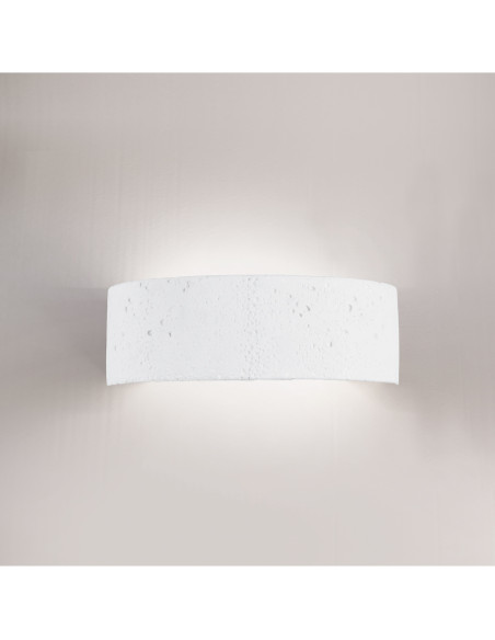 Aplique de pared modelo MAYA - 1xE27 en color Blanco para 1xE27 (no incluida)