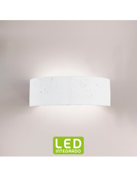 Aplique de pared modelo MAYA LED Dimable en color Blanco