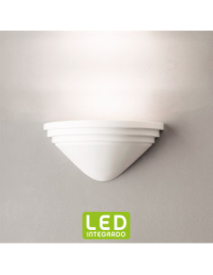 Aplique de pared modelo ALFA 310 LED Dimable en color Blanco