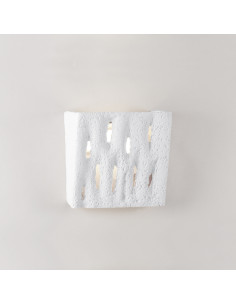 Aplique de pared modelo FERRO - 1xR7s 118mm en color Blanco para 1xR7s 118mm (no incluida)