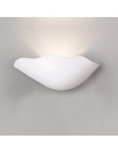 Aplique de pared modelo BRISA - 1xE27 en color Blanco para 1xE27 (no incluida)