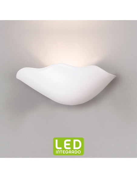 Aplique de pared modelo BRISA LED en color Blanco