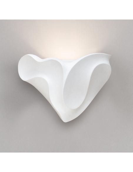 Aplique de pared modelo COR - 1xE27 en color Blanco para 1xE27 (no incluida)