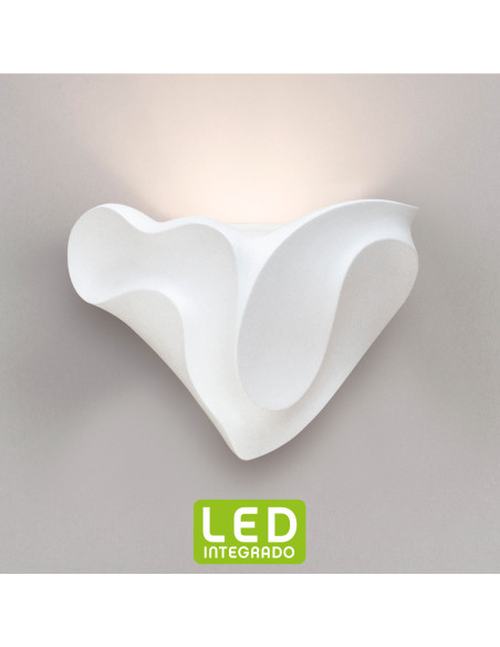 Aplique de pared modelo COR LED en color Blanco