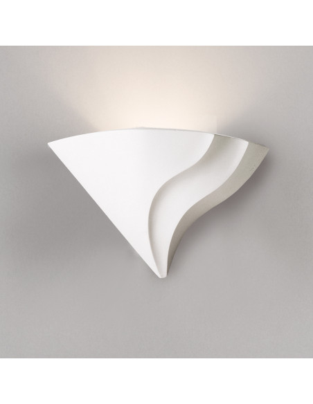 Aplique de pared modelo ARIANE - 1xE27 en color Blanco para 1xE27 (no incluida)