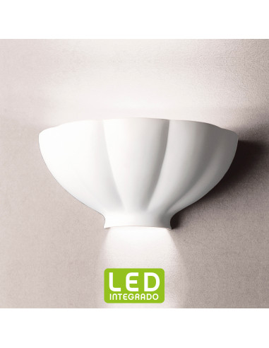 Aplique de pared modelo ATENEA LED en color Blanco