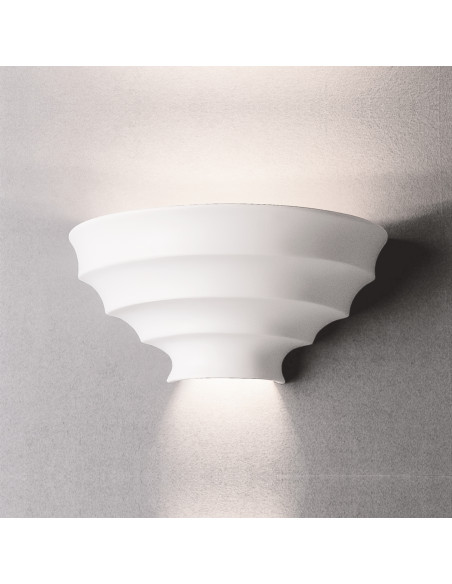 Aplique de pared modelo ORION - 1xE27 en color Blanco para 1xE27 (no incluida)