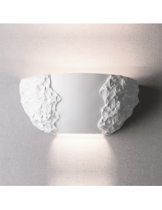 Aplique de pared modelo ITACA - 1xE27 en color Blanco para 1xE27 (no incluida)