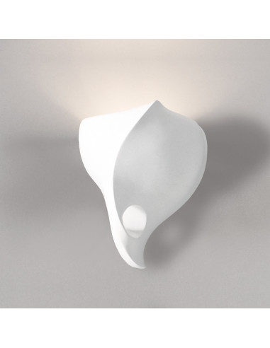 Aplique de pared modelo ESTELA - 1xE27 en color Blanco para 1xE27 (no incluida)