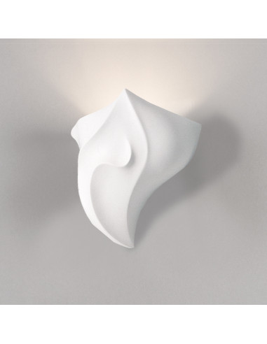 Aplique de pared modelo FLAP - 1xE27 en color Blanco para 1xE27 (no incluida)