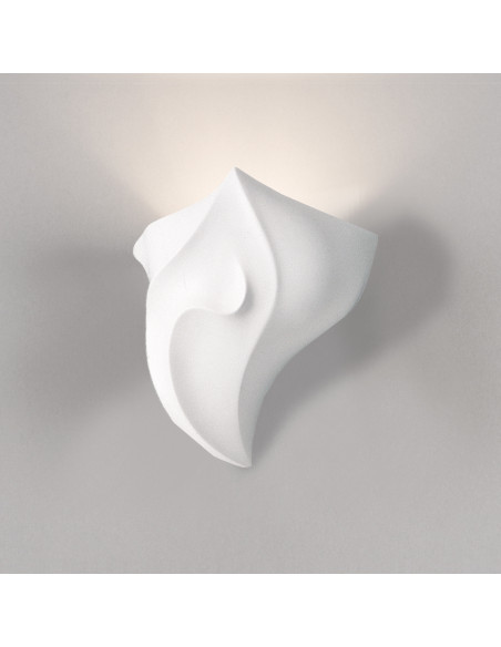 Aplique de pared modelo FLAP - 1xE27 en color Blanco para 1xE27 (no incluida)