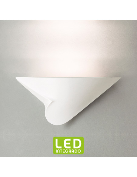 Aplique de pared modelo DIVA LED Dimable en color Blanco