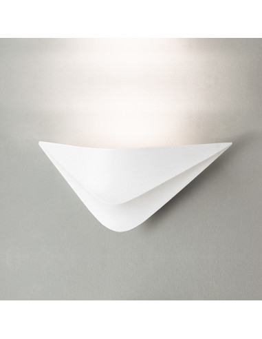 Aplique de pared modelo TEA - 1xE27 en color Blanco para 1xE27 (no incluida)