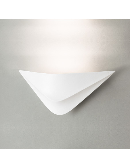 Aplique de pared modelo TEA - 1xE27 en color Blanco para 1xE27 (no incluida)