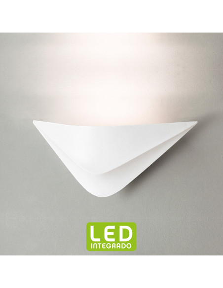 Aplique de pared modelo TEA LED en color Blanco
