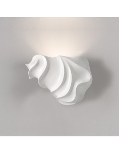 Aplique de pared modelo ZAS - 1xE27 en color Blanco para 1xE27 (no incluida)
