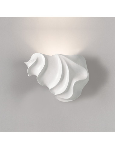 Aplique de pared modelo ZAS - 1xE27 en color Blanco para 1xE27 (no incluida)