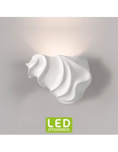 Aplique de pared modelo ZAS LED Dimable en color Blanco