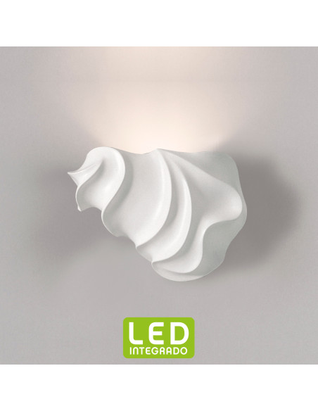 Aplique de pared modelo ZAS LED Dimable en color Blanco