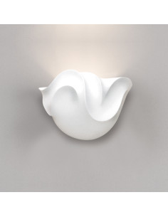 Aplique de pared modelo GLASS - 1xR7s 78mm en color Blanco para 1xR7s 78mm (no incluida)