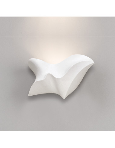 Aplique de pared modelo FLETXA - 1xE27 en color Blanco para 1xE27 (no incluida)
