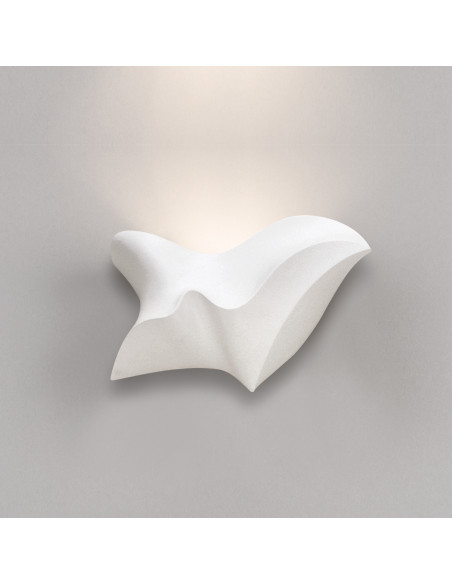 Aplique de pared modelo FLETXA - 1xE27 en color Blanco para 1xE27 (no incluida)