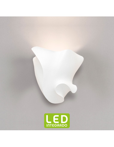 Aplique de pared modelo DANDY LED en color Blanco