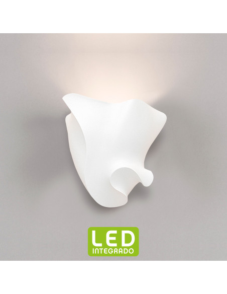 Aplique de pared modelo DANDY LED en color Blanco
