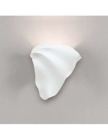 Aplique de pared modelo CRATER - 1xE27 en color Blanco para 1xE27 (no incluida)