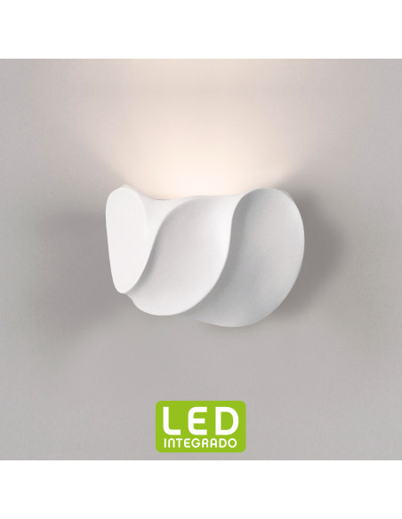 Aplique de pared modelo ZENIT LED Dimable en color Blanco