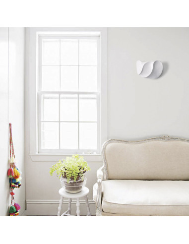 Aplique de pared modelo ZENIT LED en color Blanco