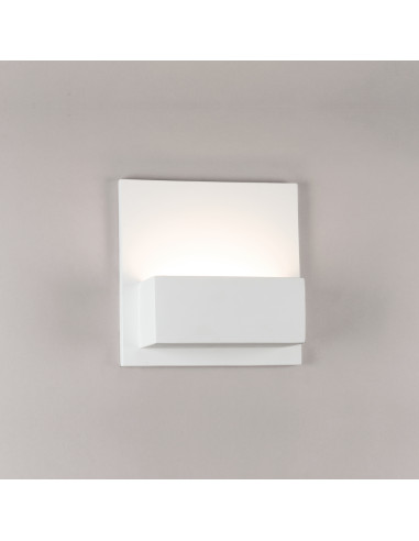 Aplique de pared modelo CHIC - 1xE27 en color Blanco para 1xE27 (no incluida)