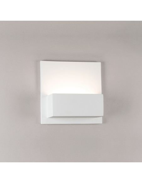 Aplique de pared modelo CHIC - 1xE27 en color Blanco para 1xE27 (no incluida)