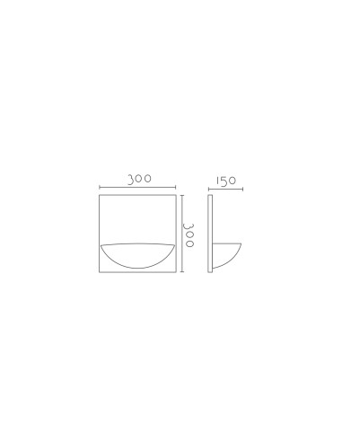Aplique de pared modelo ROMA - 1xE27 en color Blanco para 1xE27 (no incluida)