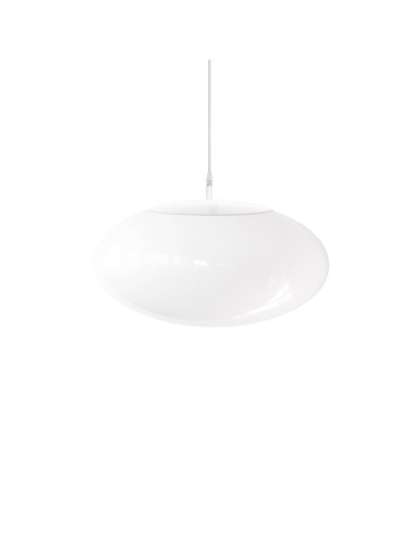Lámpara colgante modelo OVN PE600 OPAL en color Blanco Opal