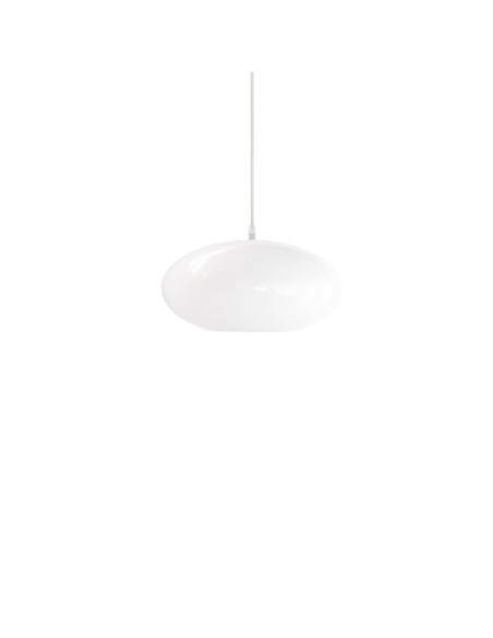 Lámpara colgante modelo SAT PE400 OPAL en color Blanco Opal