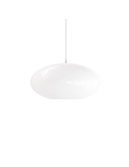 Lámpara colgante modelo SAT PE600 OPAL en color Blanco Opal