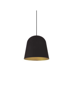 Lámpara colgante modelo MD6074B-BGD en color Negro para 1xE27 (no incluida)